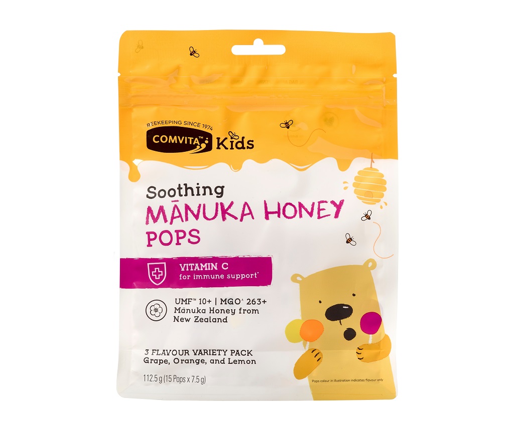 Kids UMF™ 10+ Manuka Honey Soothing POPs 15s x 2packs